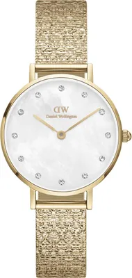 A close-up studio shot of a women's watch.