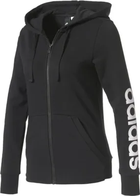 Image de Adidas Sweats Essentials Linear Full Zip Hoodie W, S97076, Pointure: 152