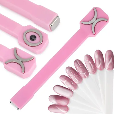Image de Molly Nails Double aimant Rosé pour un regard félin
