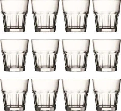 Produktbild von Pasabahce 12er Set Casablanca 36 Glasgläser Tischdeko, transparent