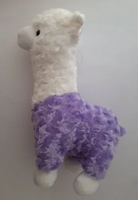 Produktbild von Plüschtier Alpaka 40 cm, lila, Stofftiere Kuscheltiere Lama Alpakas Lamas Tiere