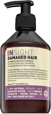 Produktbild von Insight Damaged Hair Restructurizing Shampoo Stärkungsshampoo für geschädigtes Haar 400 ml