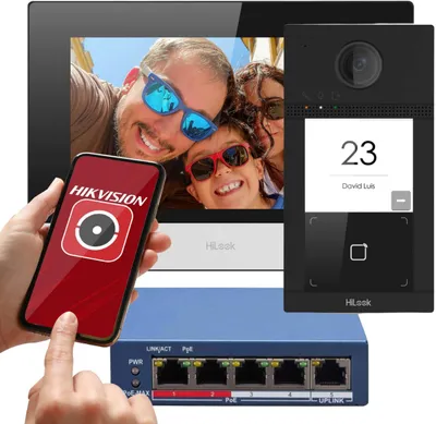 Immagine prodotto di Kit videocitofono IP-VIS-Pro di Hilook by Hikvision