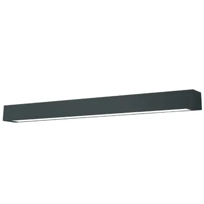 Immagine prodotto di Applique da bagno sopra lo specchio, nera, lineare, 93 cm, colore variabile, LED, 24W, IBROS Light Prestige