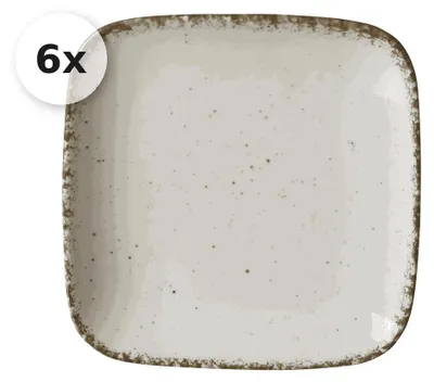 Produktbild von Beilagenteller 14,5cm 6er Set Casa creme