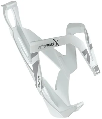 Image de ELITE Porte-bidon pour vélo - CUSTOM RACE X - Blanc