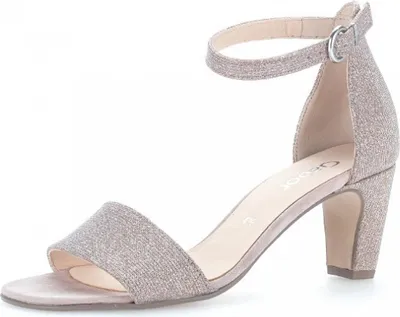 Produktbild von Gabor Sandalette 790.64, Textil, Gold, Damen