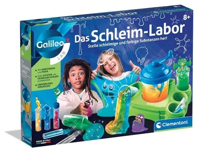 Produktbild von Galileo Das Schleim Labor Experimentierkasten Glibber selber machen