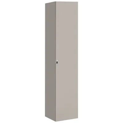 A single, tall, narrow cabinet is shown against a white background.