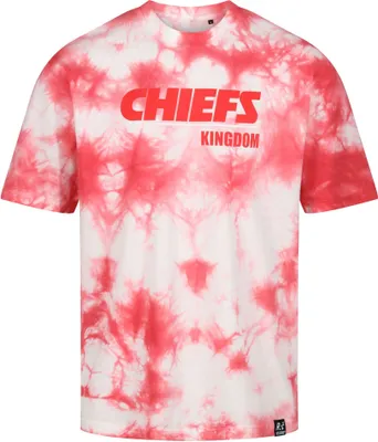 Produktbild von Kansas City Chiefs - NFL - Tie-Dye Relaxed T-shirt by Recovered, Kingdom Red M