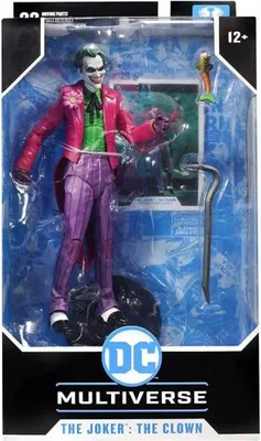 Produktbild von McFarlane Toys DC Multiverse Actionfigur The Joker: The Clown (Batman: Three Jokers) 18 cm MCF30140