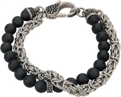 Produktbild von CEM 4-203212-001 ST-00091B Edelstahl Armband mit Onyx
