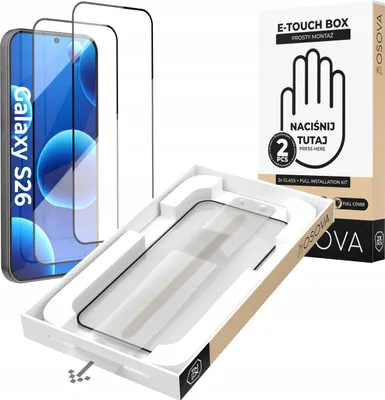 Produktbild von OSOVA HARTGLAS für Samsung S26 SCHNELL MIT APLIKATOR 2er-Set