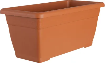 Produktbild von Geli Pflanztrog PLATO Terracotta 60 x 30 cm - Kunststoff