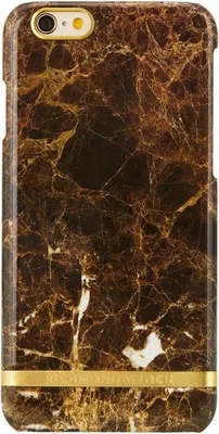 Imagen del producto de Funda Kryt Richmond & Finch para iPhone 6/6S, color marrón mármol con acabado brillante