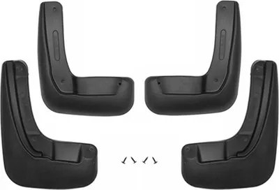 Image de Bavettes pour Skoda Rapid Limo 2012-2019 plastique noir 4pcs