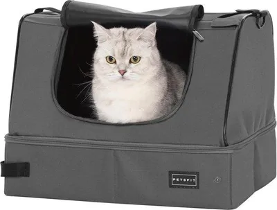 Productafbeelding van Famanu Draagbare kattenkooi - Opvouwbaar en gemakkelijk schoon te maken