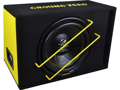 Produktbild von Subwoofer in Ground Zero GZIB 12SPL Box