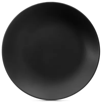 Obrázek produktu pro Keramický talíř na jídlo – průměr 27 cm – černý