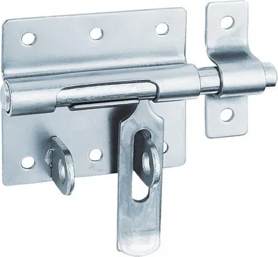 Produktbild von Bolzen-Schlossriegel 80 mm verzinkt