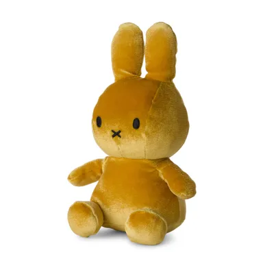 Obrázok produktu pre Miffy zamatová plyšová figúrka (23 cm) plyšová hračka mäkká hračka králik plyšová hračka okrová