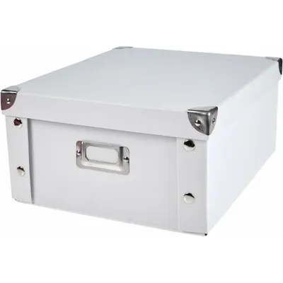 Immagine prodotto di ZELLER PRESENT Aufbewahrungsbox Pappe 31x26x14cm weiß