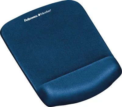 Image de Fellowes Mauspad-Handgelenkauflage PlushTouch           blau