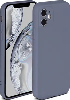 Produktbild von Soft-Case für iPhone 12, Farbe:Lavendelgrau