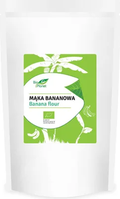 MĄKA BANANOWA BIO 500 g - BIO PLANET