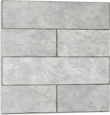 Immagine prodotto di Motivo a mattoni in 3D - Piastrelle autoadesive - Rivestimento - Pannello da parete - Piastrelle in PVC - Piastrelle in vinile - Piastrelle in PCV - Autoadesivo - Decorazione murale - 9 pezzi 30 x 30 cm