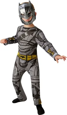 Produktbild von Batman Dawn of Justice Kostüm für Kinder Kindergröße: 140