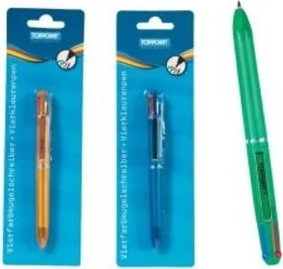 Image de Stylo à bille, quatre couleurs