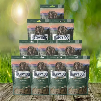 Produktbild von Happy Dog Soft Snack Montana 10 x 100 g