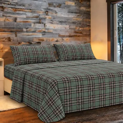 Produktbild von Bettwäsche-Set für Doppelbett, 100% Baumwolle, 180x200 cm