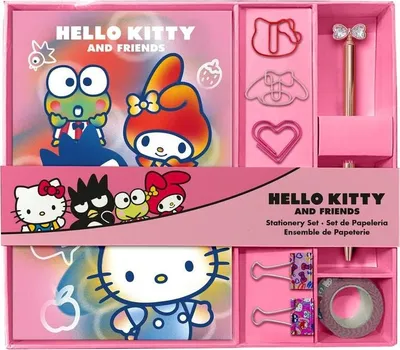 Produktbild von Hello Kitty Notizbuch und Zubehör-Schreinset