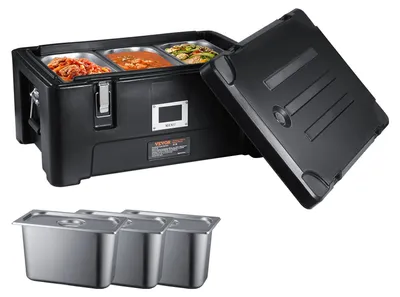 Produktbild von Lebensmittelbehälter – Isolierte Essbox – Cateringbox – Warmhaltebox – Stapelbare Lebensmittelbehälter