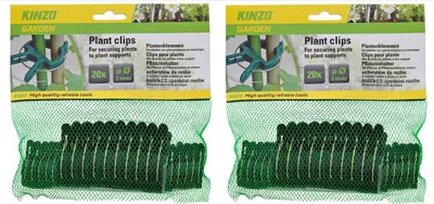 Produktbild von Pflanzenclips 40 Stück Pflanzenstützen Halter Clips Klemmen Pflanzen Klammern