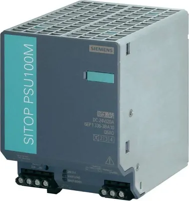 Produktbild von Siemens 6EP13363BA10 SITOP PSU8200 20A Stromversorgung Ausgang 24VDC