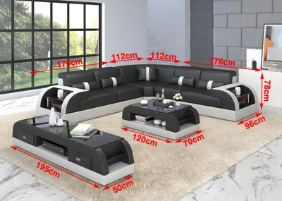 Produktbild von Designer Sofa Couch Polster Wohnlandschaft Ecksofa Ecksofa L Form Eckgarnitur