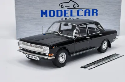 Produktbild von MCG 18013SWIG GAZ Volga Volga M24 1967 čierny šedý interiér 1:18