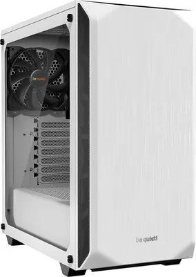 Zdjęcie produktu dla be quiet! BGW35, Midi Tower, PC, Biały, ATX, Mini-ATX, Mini-ITX, Tworzywo sztuczne ABS, Stal, Szkło hartowane, 36,9 cm
