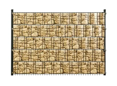 Produktbild von Floraworld Sichtschutzstreifen Sandsteinoptik 20,5 m x 19 cm