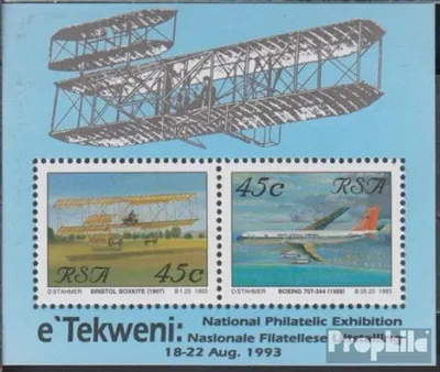 Produktbild von Briefmarken Südafrika 1993 Mi Block32 (kompl.Ausg.) gestempelt Luftfahrt
