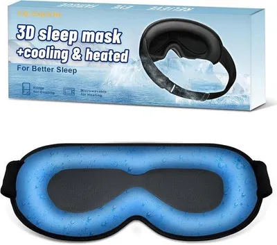 Produktbild von Famanu Kühlendes Augenmaske 3D-geformt - Verstellbar für Erwachsene