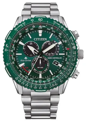 Obrázek produktu pro Citizen - CB5004-59W - Náramkové hodinky - Pánské - Rádio - Solární - Chronograf - Promaster Sky Eco-Drive