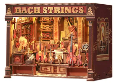 Produktbild von Baukasten Cutebee Bach String CWGB404 Holz 21 x 13 x 17 cm