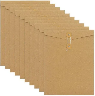 Produktbild von Kraftpapiermap A4 Organizer mit Koord und Tassen