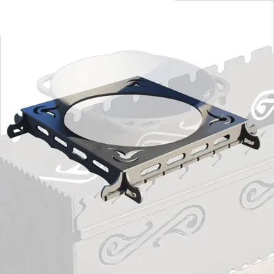 Produktbild von Kesselgestell für Mangal und Grills 4mm Stahl