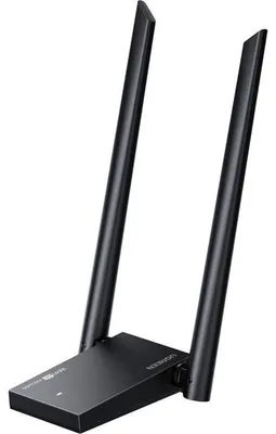 Produktbild von Netzwerkadapter, Netzwerkkarte Wi-Fi 6E AXE5400, 2.4/5/6 GHz, 574/2402/2402 Mb/s, USB-C, Ugreen CM787, Schwarz