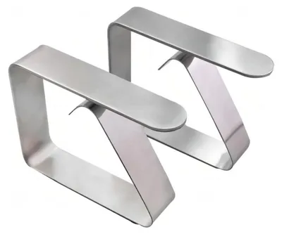 Produktbild von 8 Stück Tischtuchklammern Edelstahl verdickter, Tischdeckenklammer Tischabdeckungsklemmen Tischdecke Clips Tischtuch für Picknick, Grillen